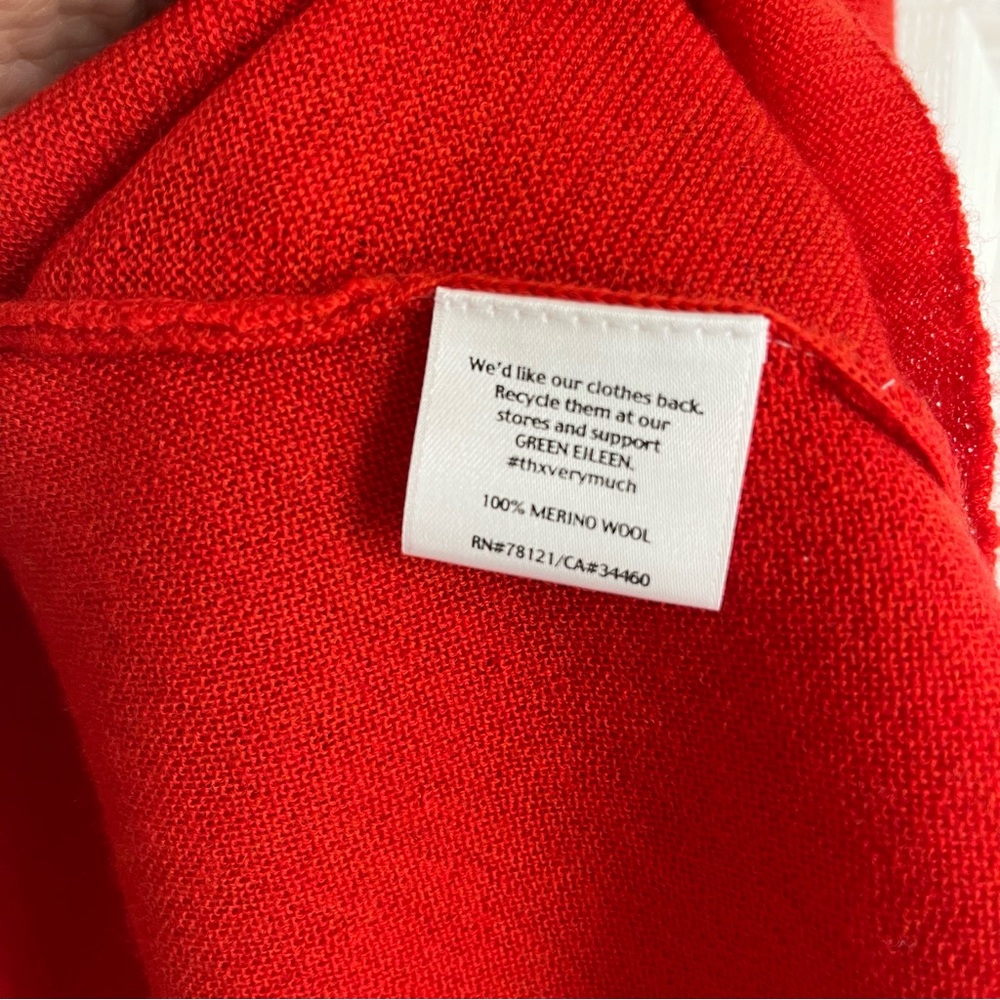 EILEEN FISHER | Petite Res Merino Wool Drape Cardigan Sweater - Picture 5 of 11